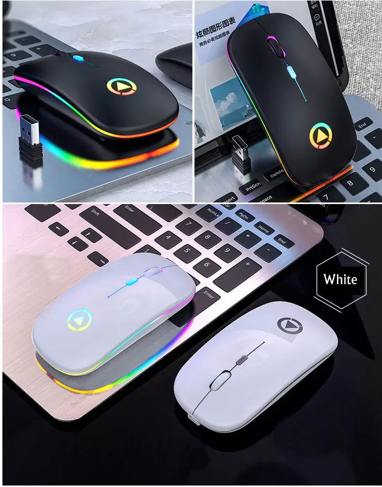 Wireless USB Rechargeable Mouse