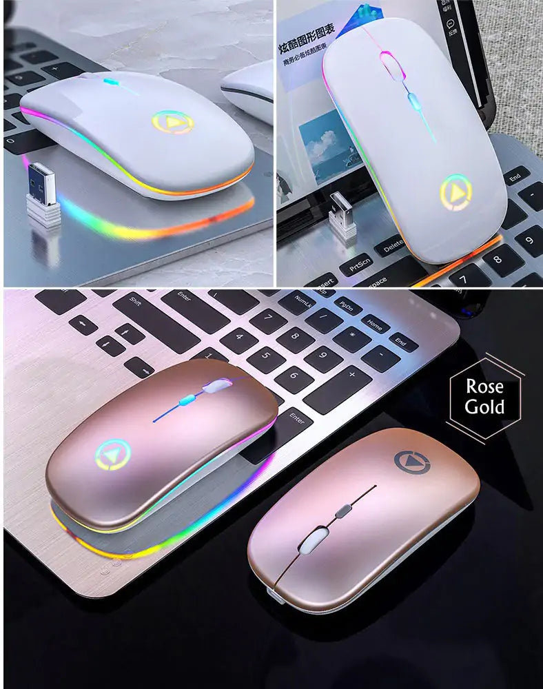 Wireless USB Rechargeable Mouse