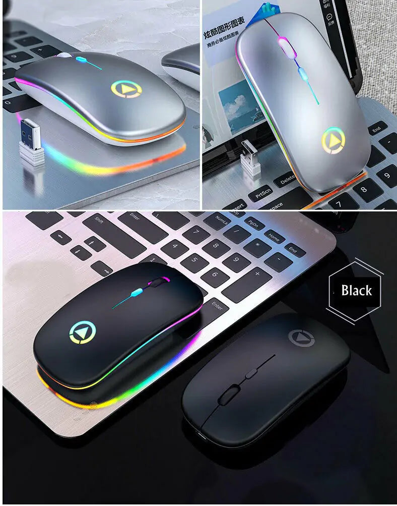 Wireless USB Rechargeable Mouse