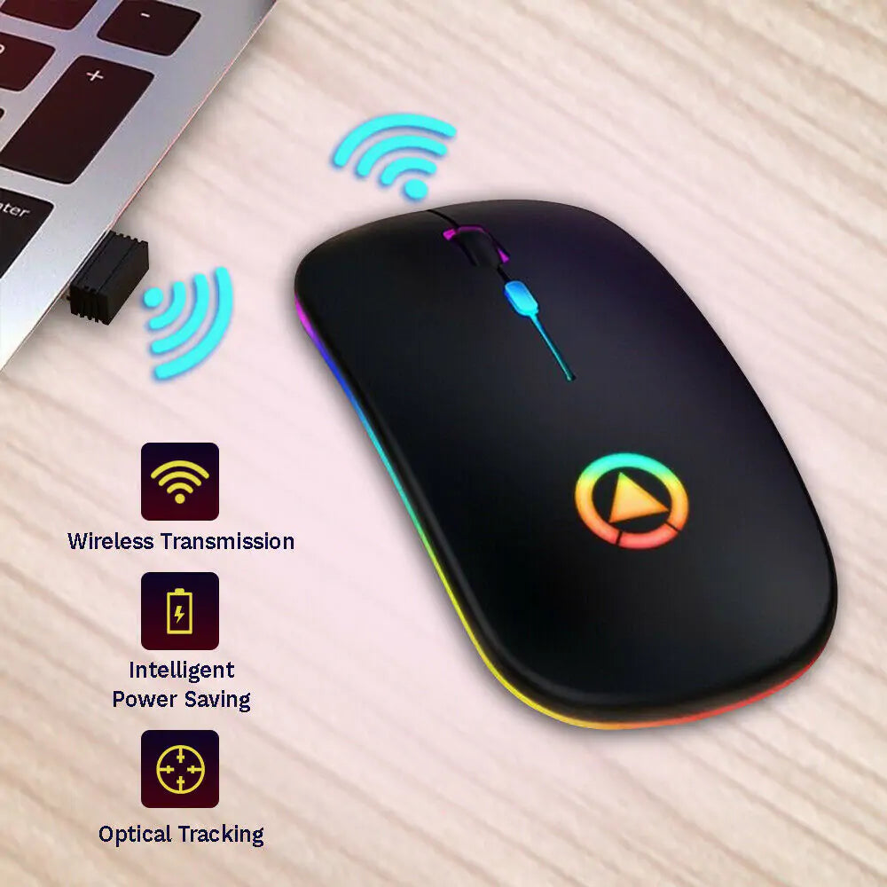 Wireless USB Rechargeable Mouse