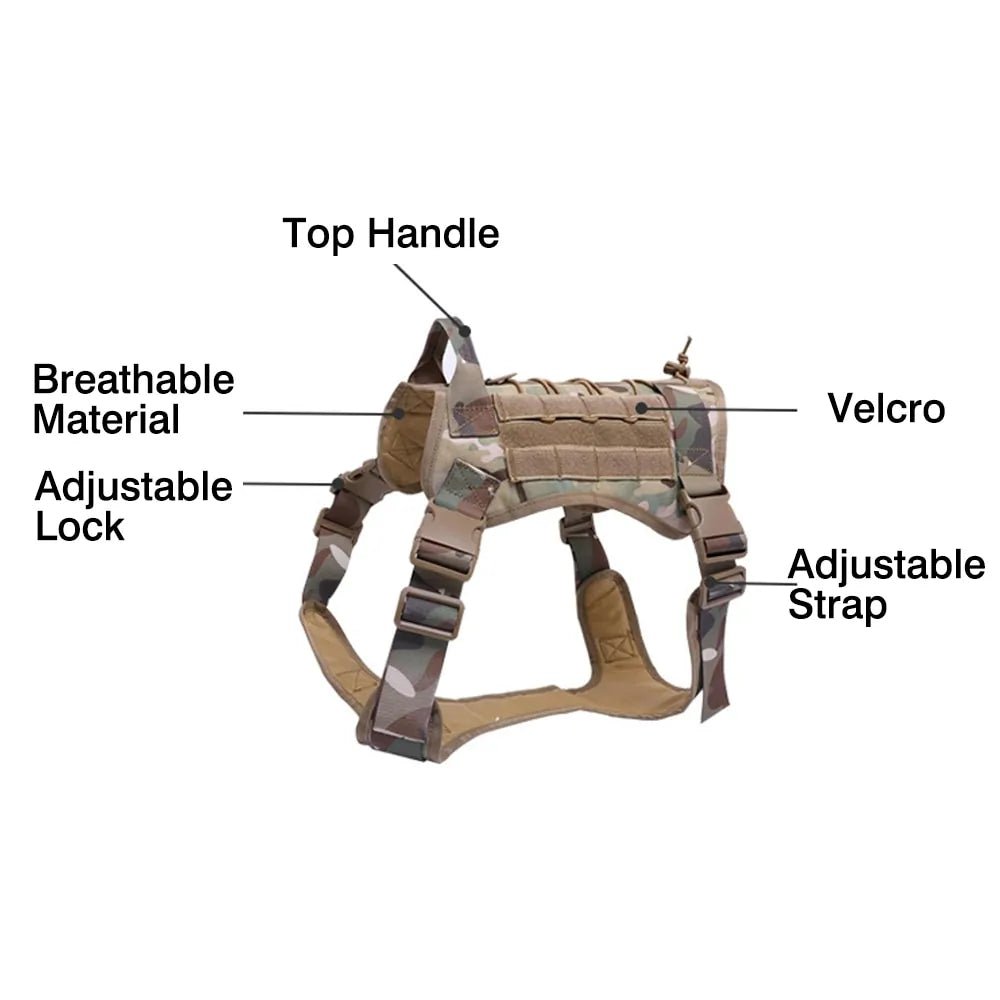 Tactical Dog Harness